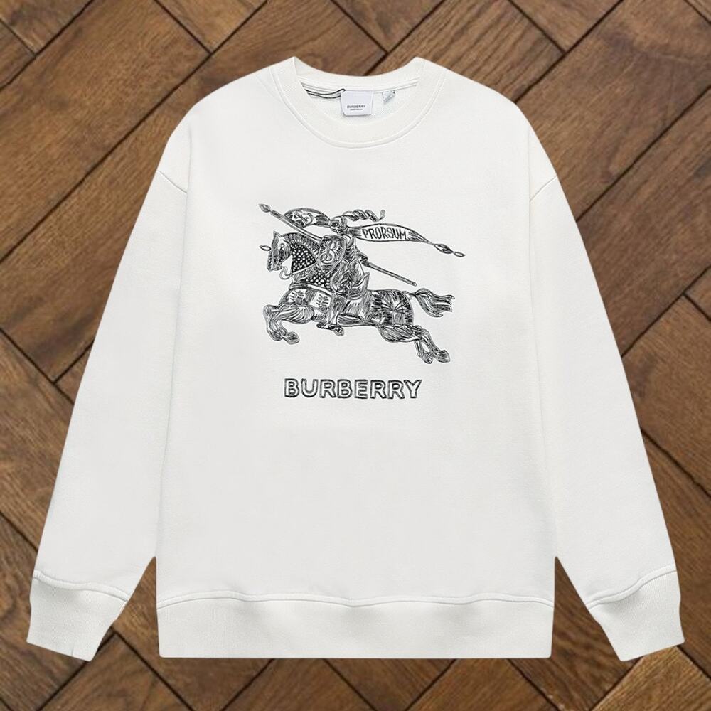 Burberry White Long Sleeve